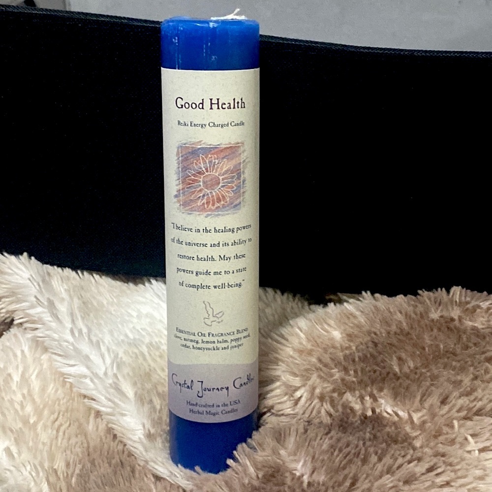 NEW. Reiki Energy Charged Candle. “Good Health”.